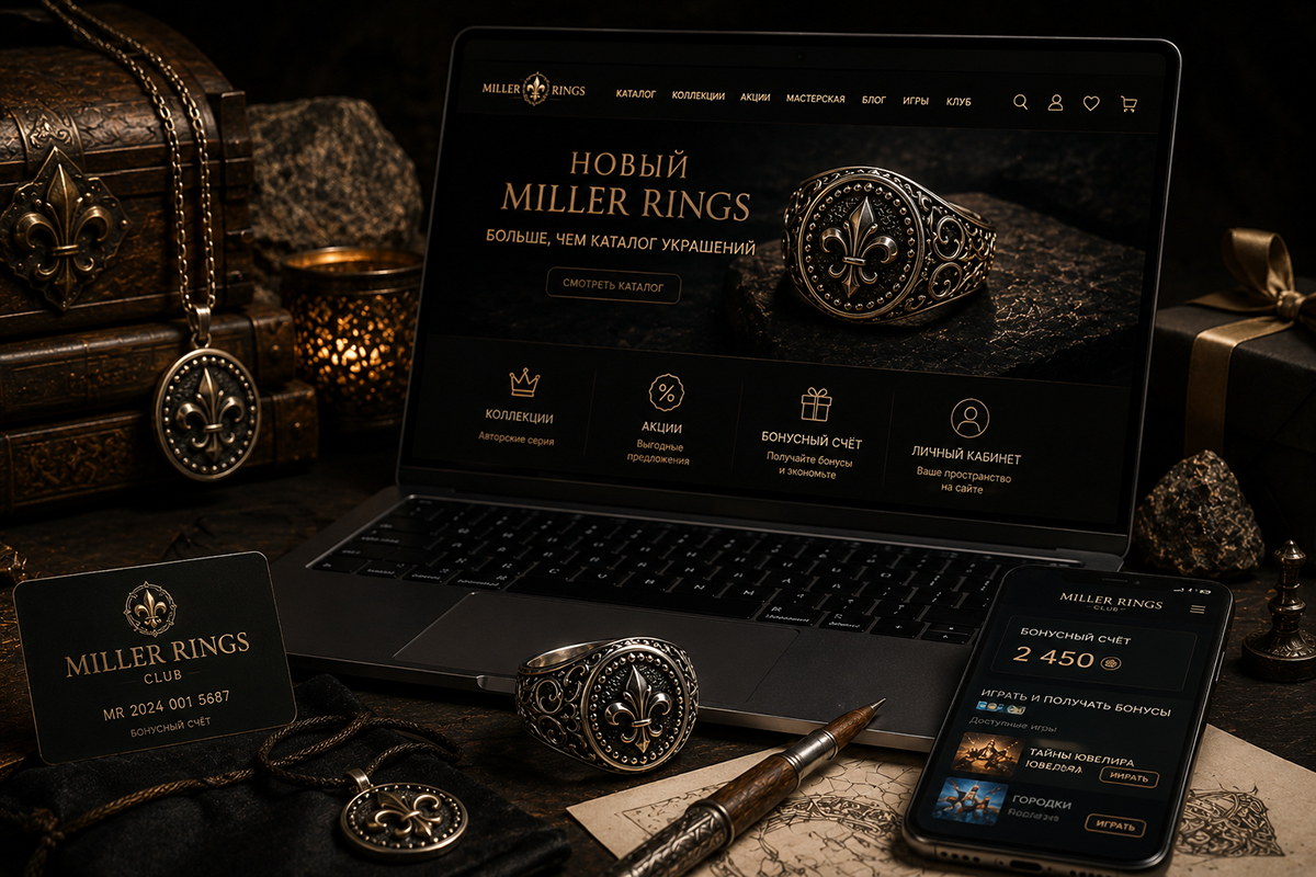 Новый Miller Rings: больше, чем каталог украшений